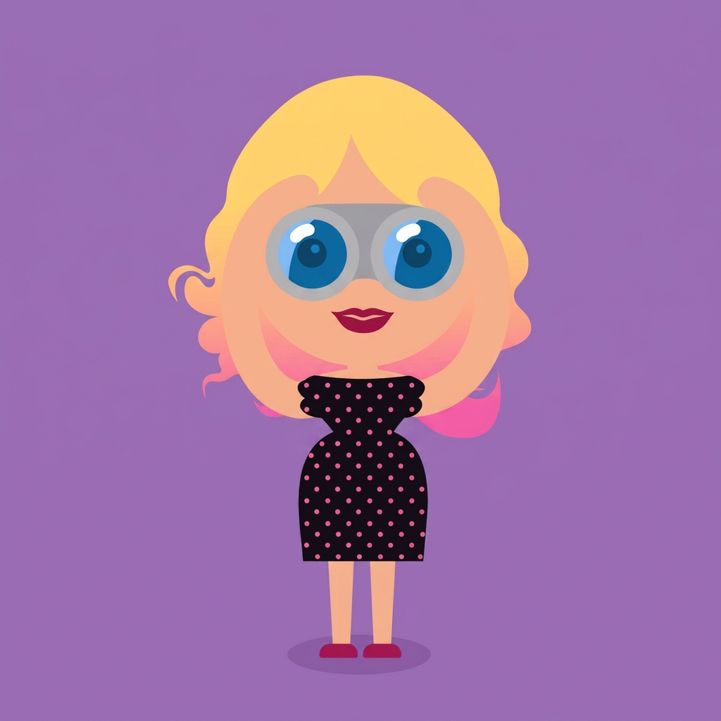 Cartoon of Suzanne Noble